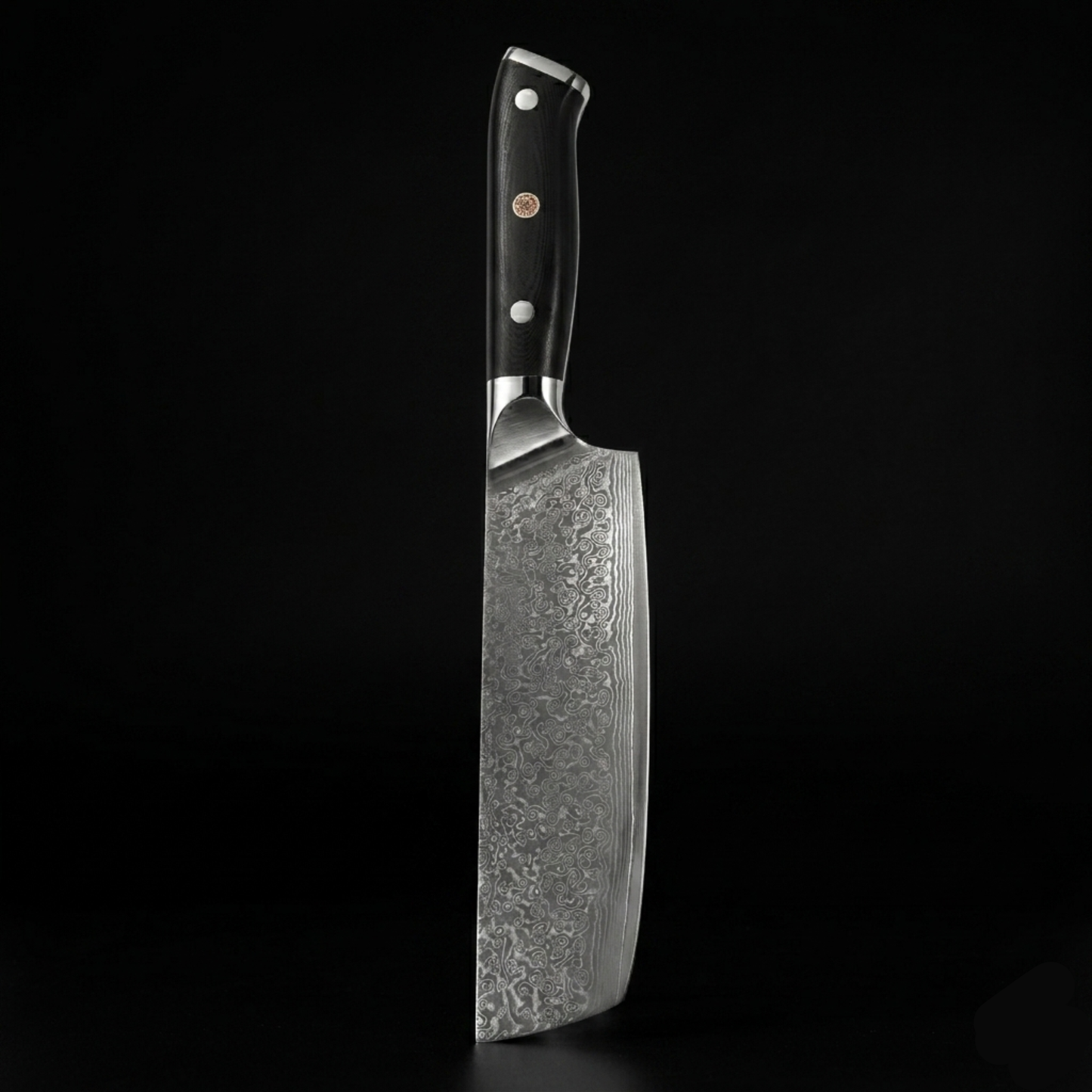KEGANI Damascus VG-10 Nakiri Vegetable Knife - 8 Inch