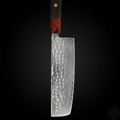 KEGANI Damascus VG-10 Nakiri Vegetable Knife - 8 Inch